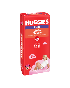 Huggies Nr.6 Pants Mega Girl 15-25kg, 44 bucati