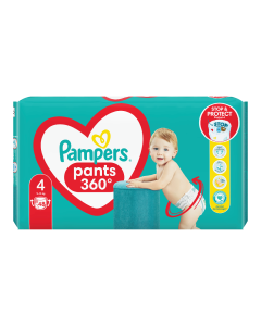 Pampers Pants Scutece chilotel Marimea 4 Maxi, 9-15kg, 48 bucati