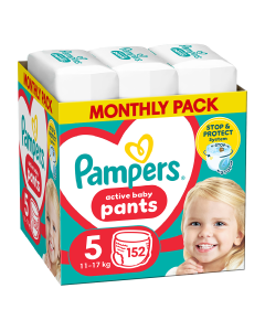 Pampers Pants Scutece chilotel Marimea 5 Junior, 152 bucati