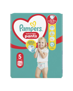 Scutece chilotel Active Baby Pants Nr.5, 11-17 kg, 22 bucati, Pampers