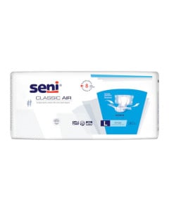 Scutece cu sistem inchis Seni Classic Air x30 buc L