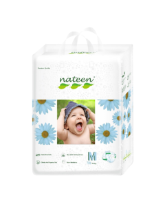 Scutece hipoalergenice Flex&Fit Premium, M, Nr.3, 6-10kg, 72 bucati, Nateen