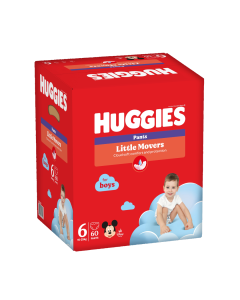 Huggies Nr. 6 Pants D Box Baieti 15-25 kg, 60 bucati