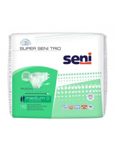 Scutece Seni Super Trio M 10 buc