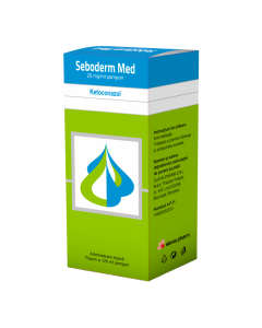 Sampon Seboderm Med, 20 mg/ml, 120 ml, Slavia Pharm
