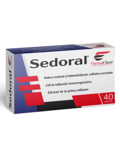 Sedoral, 40 capsule, FarmaClass