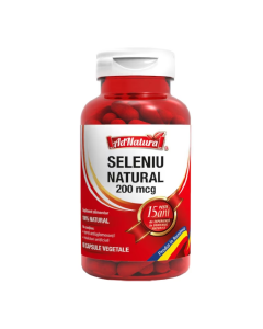 Seleniu Natural, 60 capsule, AdNatura