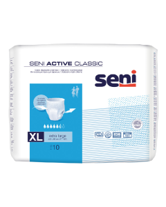 Chilot elastic absorbant Active Classic, Extra Large, 10 bucati, Seni