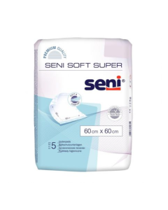 Paturici de protectie Soft Super, 60 cm *60 cm, 5 bucati, Seni