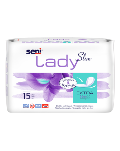 Absorbante urologice pentru incontinență Lady Slim Extra,15 bucati, Seni 