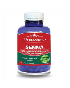 Senna, 120 capsule, Herbagetica