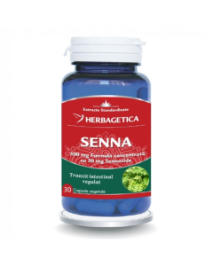 Senna, 30 capsule, Herbgetica