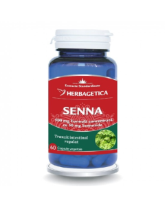 Senna, 60 capsule, Herbgetica