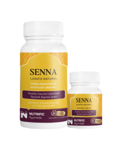 Pachet Senna, 30 + 10 capsule, Nutrific