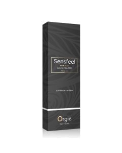 Apa de toaleta cu feromoni Sensfeel for Man, 10 ml, Orgie