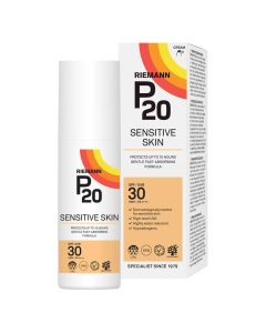 Crema de fata si corp cu factor de protectie SPF30 Sensitive P20, 100 ml, Riemann