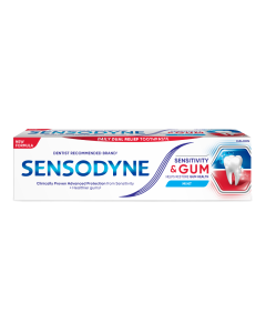 Pasta de dinti Sensitivity & Gum, mint, 75 ml, Sensodyne