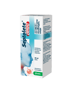 Septolete Omni 1,5 mg + 5 mg / ml x 30 ml sol. spray bucofar