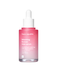 Ser facial anti-rid cu bakuchiol si apa de trandafir de damasc Blooming, 45 ml, Face republic