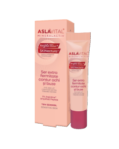 Ser Extra Fermitate, pentru contur ochi si buze MineralActiv, 15 ml, Aslavital