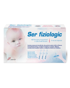 Ser fiziologic, 40 monodoze*5 ml, Labormed