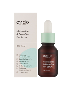 Ser de ochi cu Niacinamida si Green Tea, 15ml, Ondo Beauty 36.5