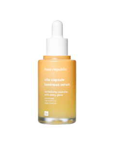 Ser facial pentru luminozitate, Vita Capsule Luminous,  45 ml, Face republic