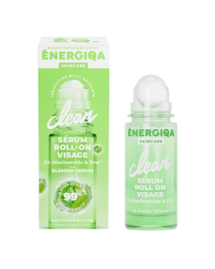 Ser roll-on pentru fata cu niacinamide si zinc, 30 ml, Energie Fruit