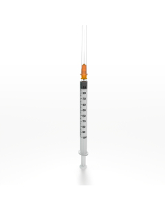 Seringa 1 ml cu ac 26G Luer Slip
