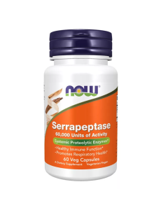 Serrapeptase, 60 capsule, Now Foods