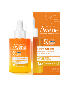 Ultra Serum cu efect de luminozitate SPF50+, 30 ml, Avene