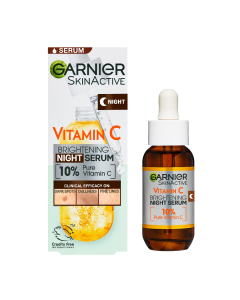 Serum de noapte cu Vitamina C pura Skin Naturals, 30 ml, Garnier