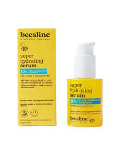 Ser facial super hidratant cu 10% Acid Hialuronic 4D si Peptide, 30 ml, Beesline