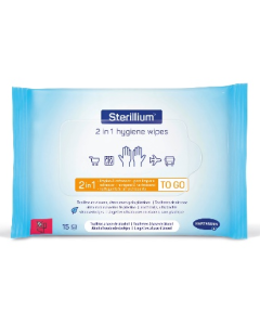 Servetele igienice 2 in 1 Sterilium, 15 bucati, HartMann