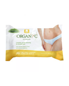 Servetele intime din bumbac organic, 20 bucati, Organyc