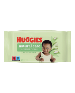 Servetele umede Aloe Vera Natural Care, 56 bucati, Huggies
