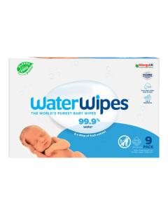 Servetele umede 9 pachete*48 bucati, 432 bucati, Water Wipes