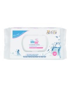 Servetele umede cu 99% apa pentru copii, 60 bucati, Sebamed