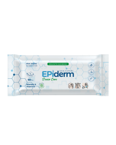 Servetele umede cu alantoina si vitamina E Senior, XL, 60 bucati, Epiderm
