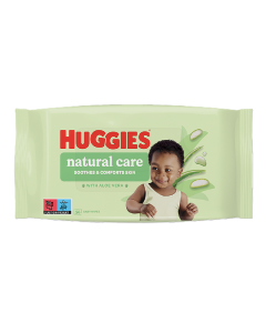 Servetele umede Aloe Vera Natural Care, 56 bucati, Huggies