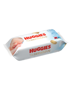 Servetele umede Extra Care Sensitive, 56 bucati, Huggies