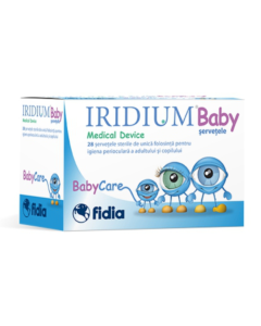 Servetele sterile Iridium Baby, 28bucati, Fidia Farmaceutici