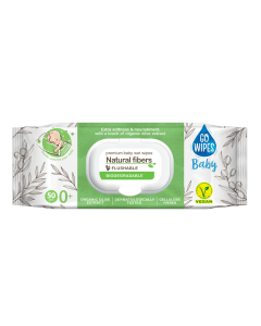 Servetele umede pentru copii Ultra Soft, 50 bucati, Go Wipes