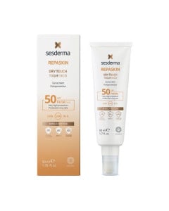 Crema pentru protectie solara cu SPF 50 Repaskin Dry Touch, 50 ml, Sesderma