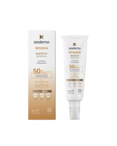Crema pentru protectie solara cu SPF 50 Repaskin Silk Touch, 50 ml, Sesderma