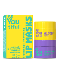 Set 2 masti de noapte pentru buze, pentru adolescenti si tineri, 10 ml*2, BeYoutiful