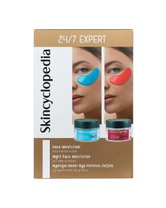 Set ingrijire completa pentru hidratare si fermitate, 24/7 Expert, 4 piese, Skincyclopedia