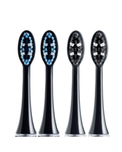 Set 4 rezerve periuta de dinti VITAMMY Pearl+ Noire