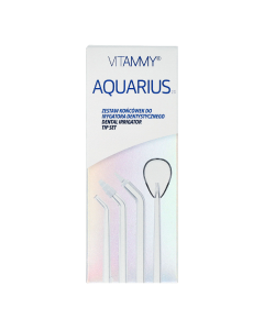 Set 4 varfuri pentru irigator oral, Aquarius, Vitammy