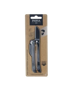 Set briceag pentru par si barba Men, 2 bucati, Parsa 